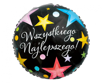 Balon foliowy Wszystkiego Najlepszego, 18