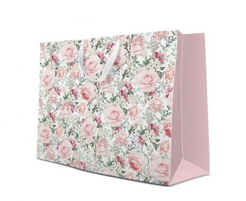 Torebka prezentowa PAW Gorgeous Roses, 54x44x16 cm